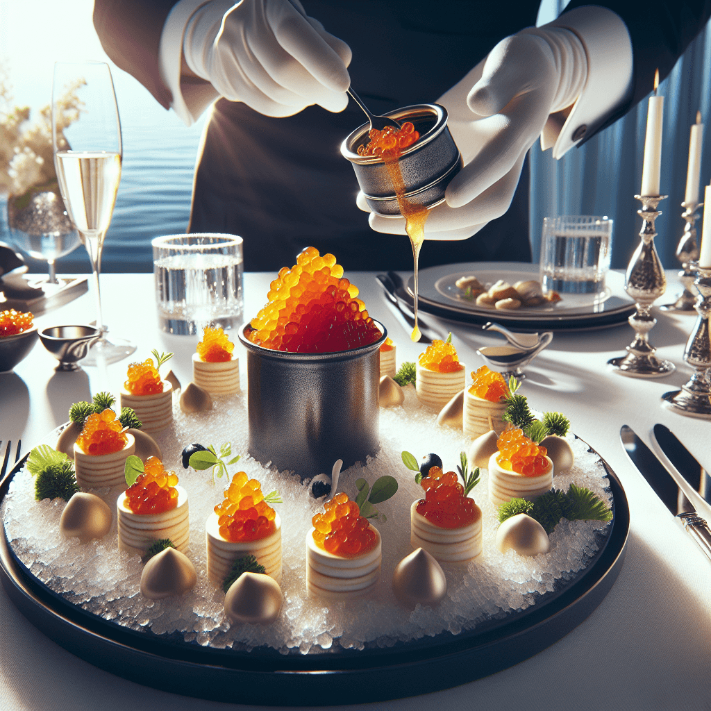 Pierre Gagnaire: Avant-Garde Interpretations of Caviar - Sustainable caviar production showcasing modern aquaculture practices and environmental stewardship