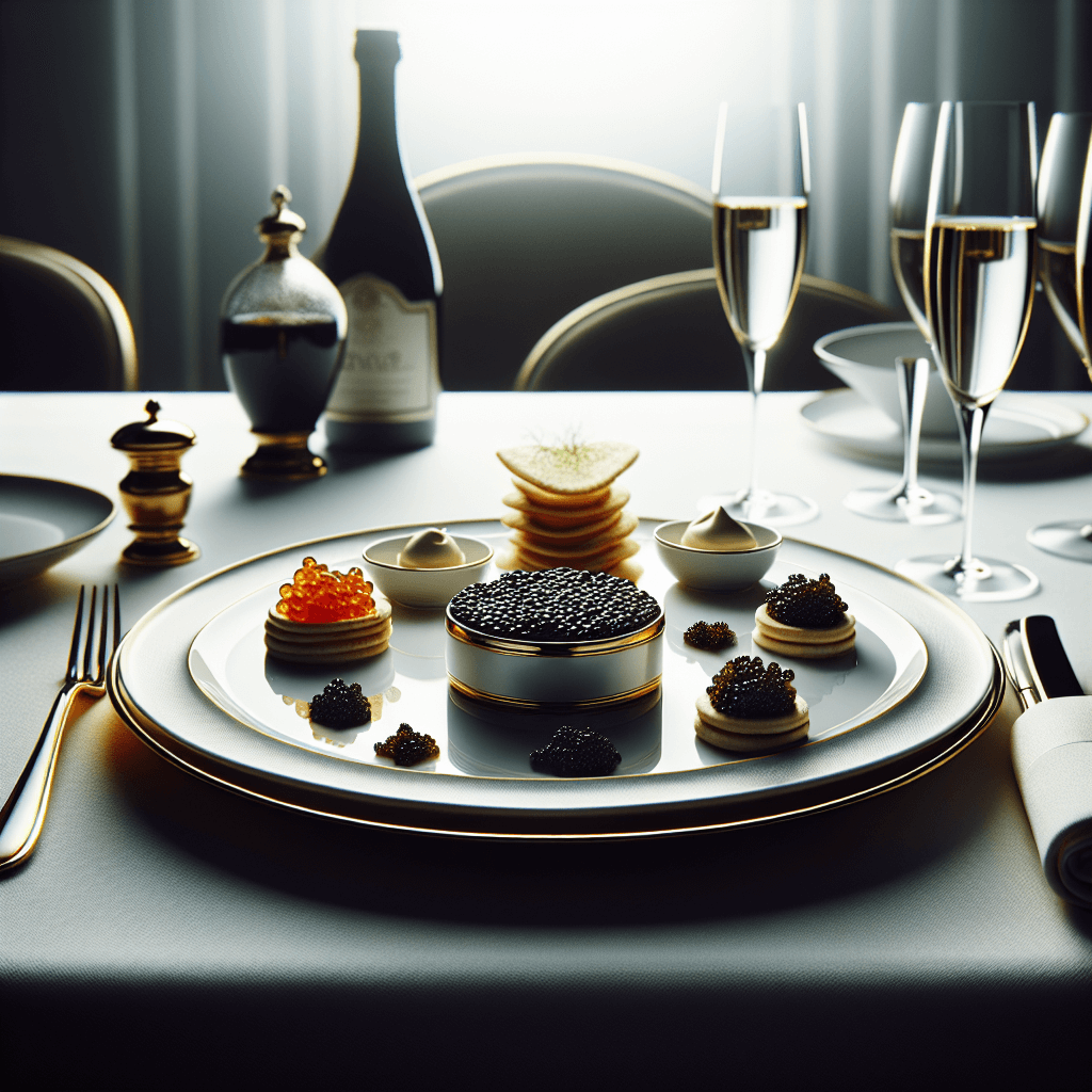 Grant Achatz: Molecular Innovation in Caviar Service - Sustainable caviar production showcasing modern aquaculture practices and environmental stewardship