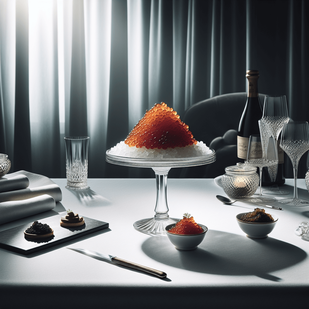 Joël Robuchon's Legacy: Elevating Caviar in French Haute Cuisine - Sustainable caviar production showcasing modern aquaculture practices and environmental stewardship