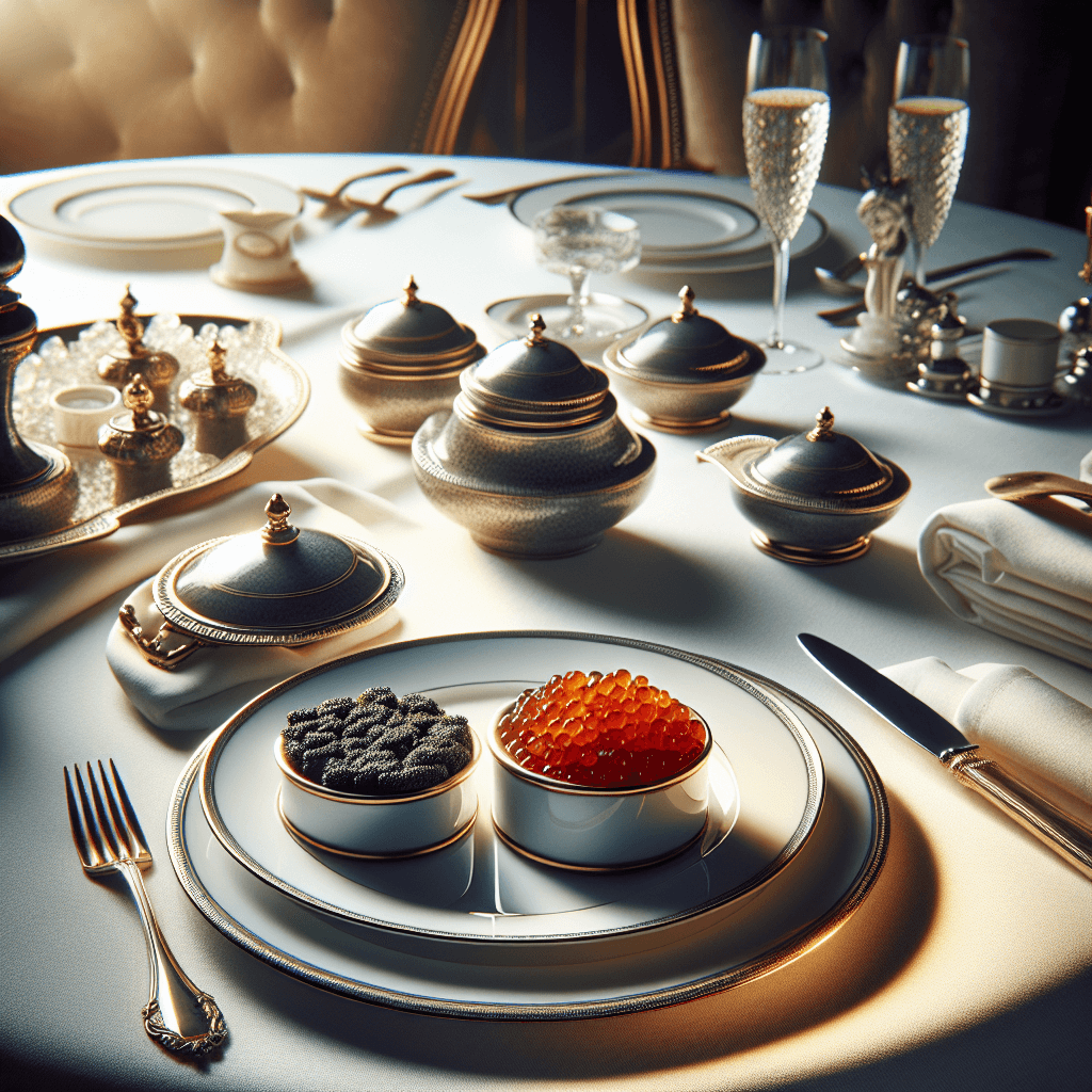 Heston Blumenthal's Molecular Gastronomy: Reimagining Caviar Through Science - Sustainable caviar production showcasing modern aquaculture practices and environmental stewardship