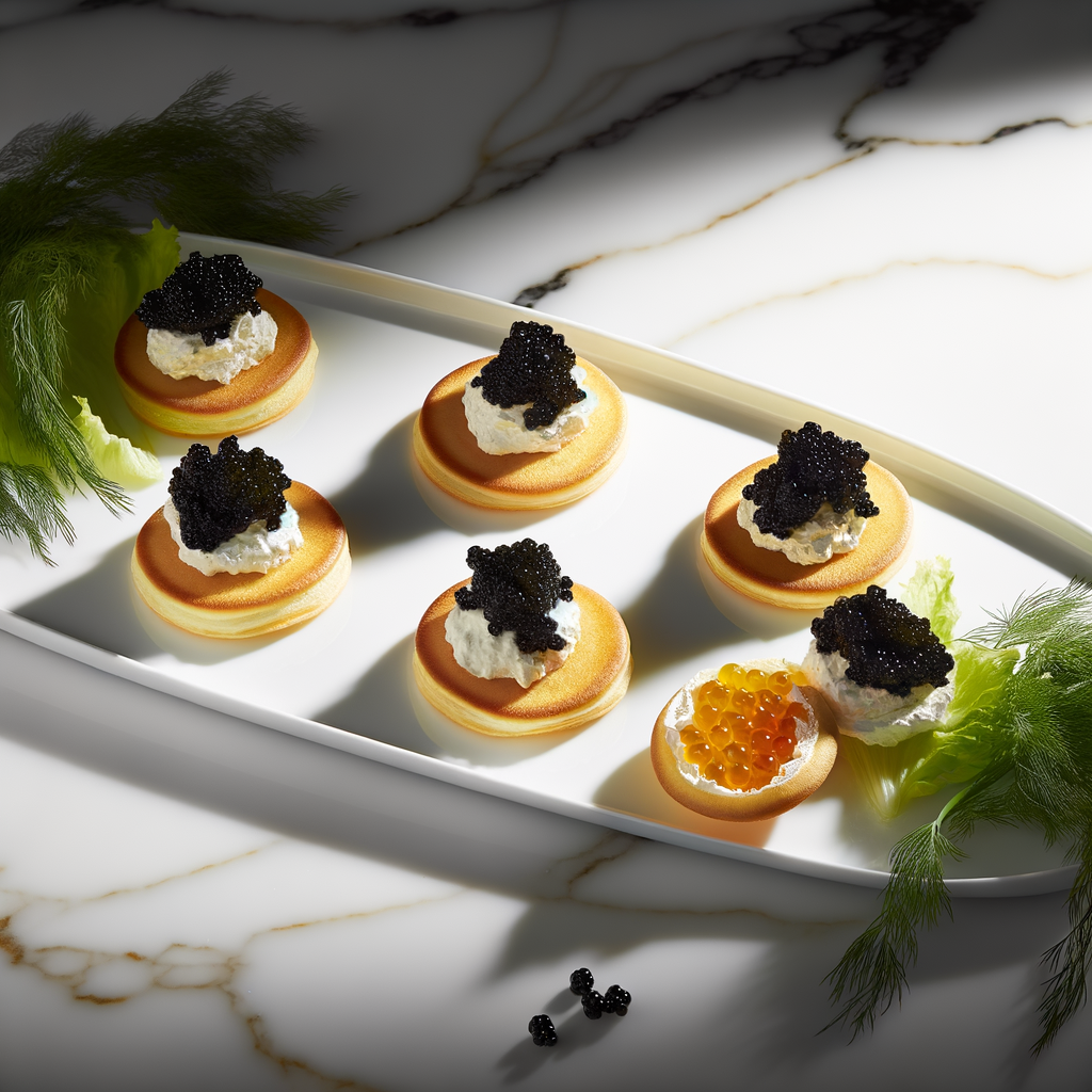 Truffle Oil Caviar Deviled Eggs - elegant gourmet appetizer perfect for date nights and special occasions