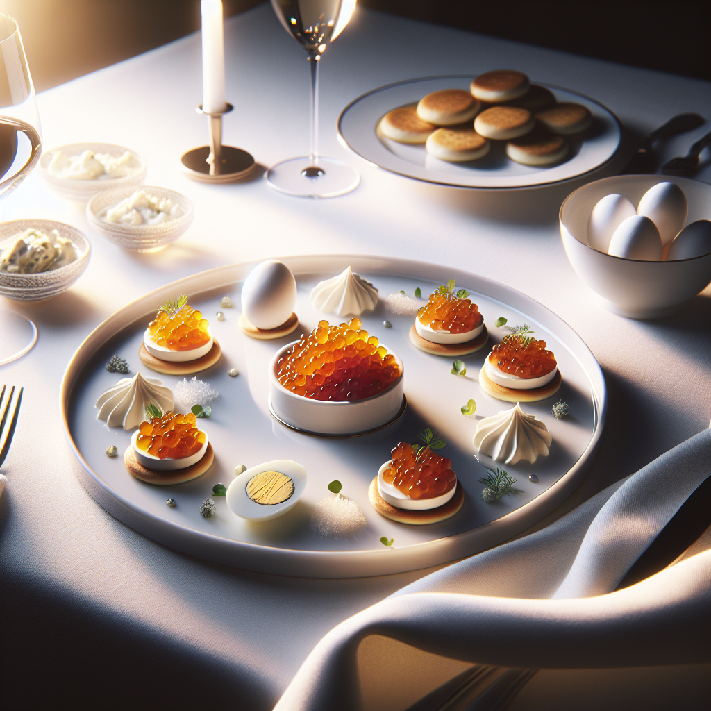 Jean-Georges Vongerichten: Innovating Caviar Service in Modern Fine Dining - Sustainable caviar production showcasing modern aquaculture practices and environmental stewardship