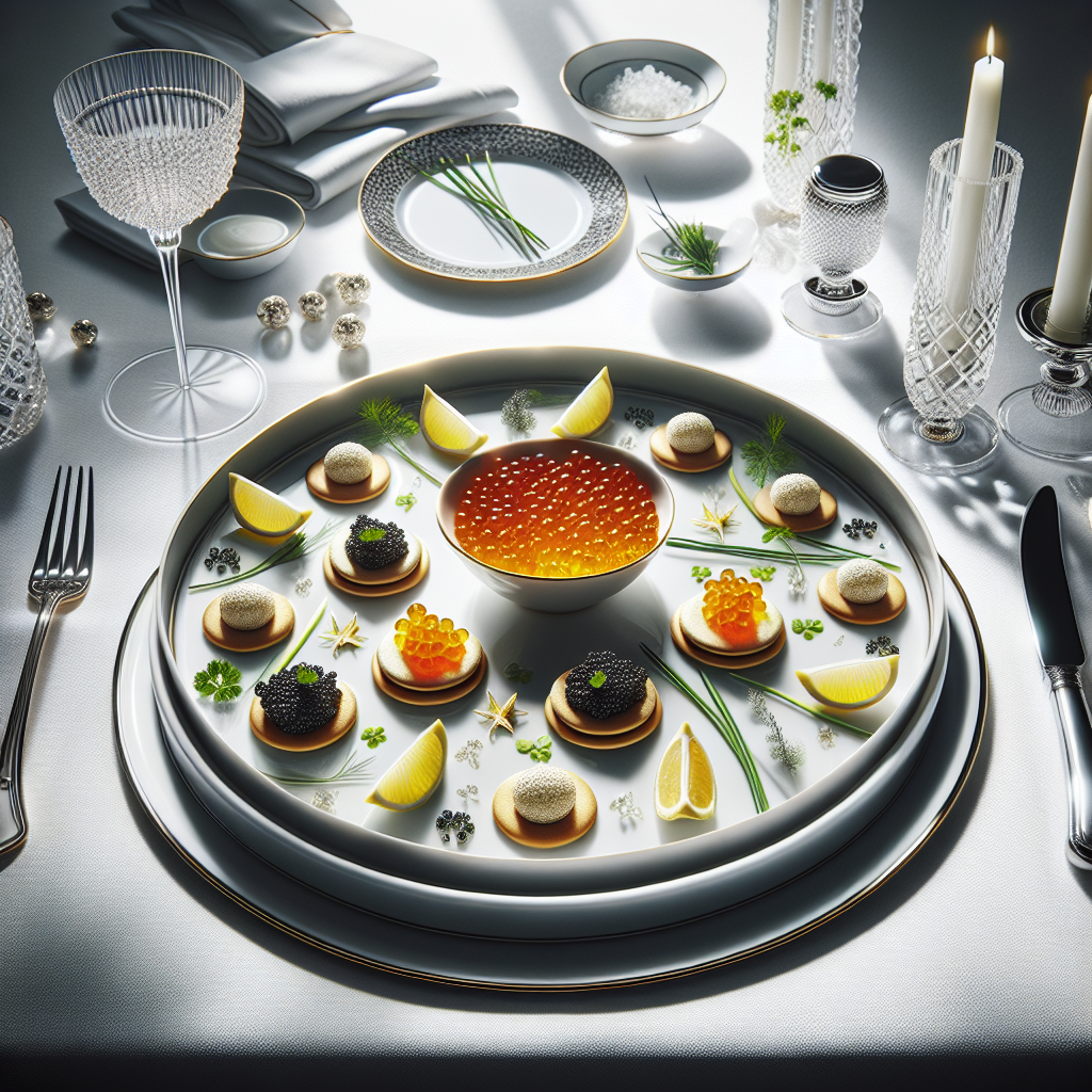 Anne-Sophie Pic: Reimagining Caviar in Contemporary French Cuisine - Sustainable caviar production showcasing modern aquaculture practices and environmental stewardship