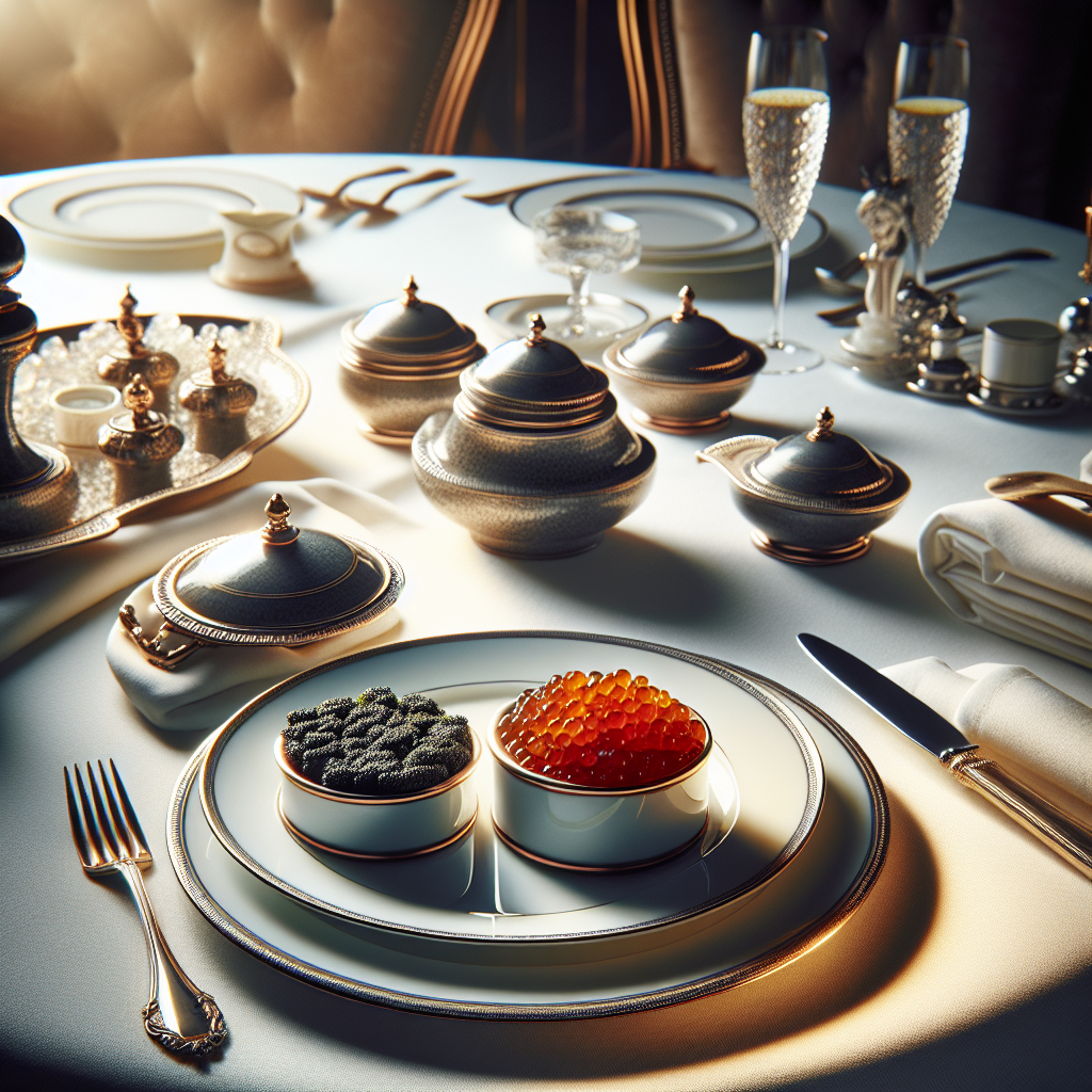 Heston Blumenthal's Molecular Gastronomy: Reimagining Caviar Through Science - Sustainable caviar production showcasing modern aquaculture practices and environmental stewardship
