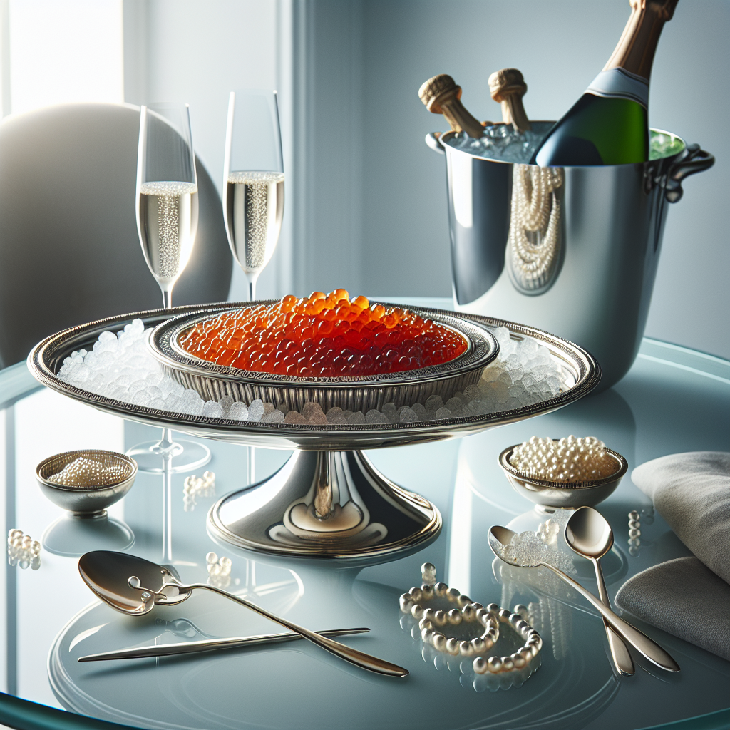 Professional hero image for "How to Serve and Enjoy Caviar" - No content