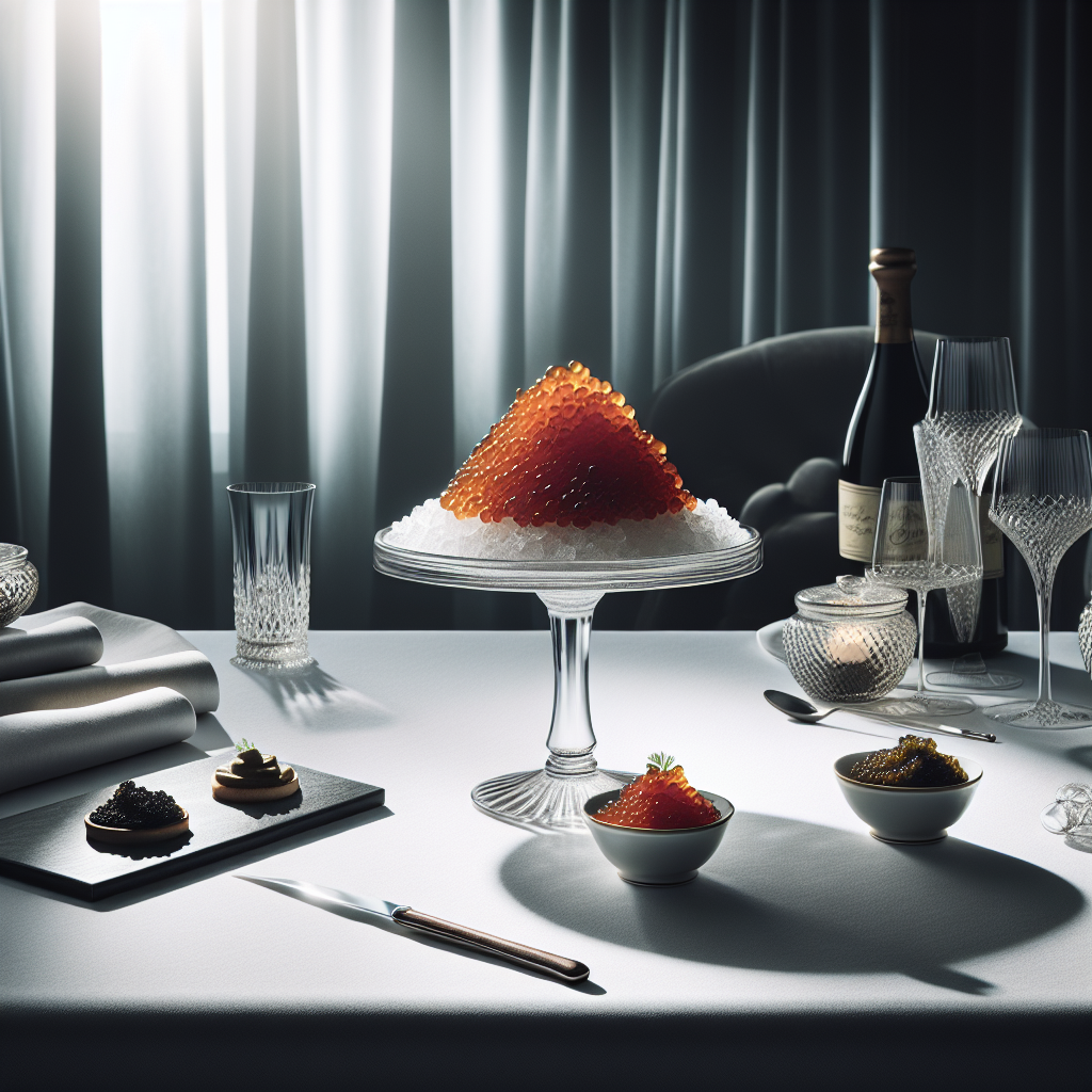 Joël Robuchon's Legacy: Elevating Caviar in French Haute Cuisine - Sustainable caviar production showcasing modern aquaculture practices and environmental stewardship
