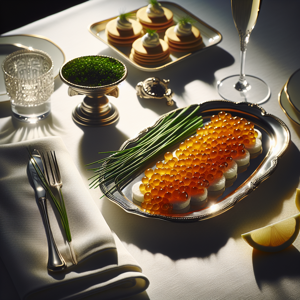 Gordon Ramsay's Modern Take: Revolutionizing Caviar Service in Contemporary Cuisine - Sustainable caviar production showcasing modern aquaculture practices and environmental stewardship