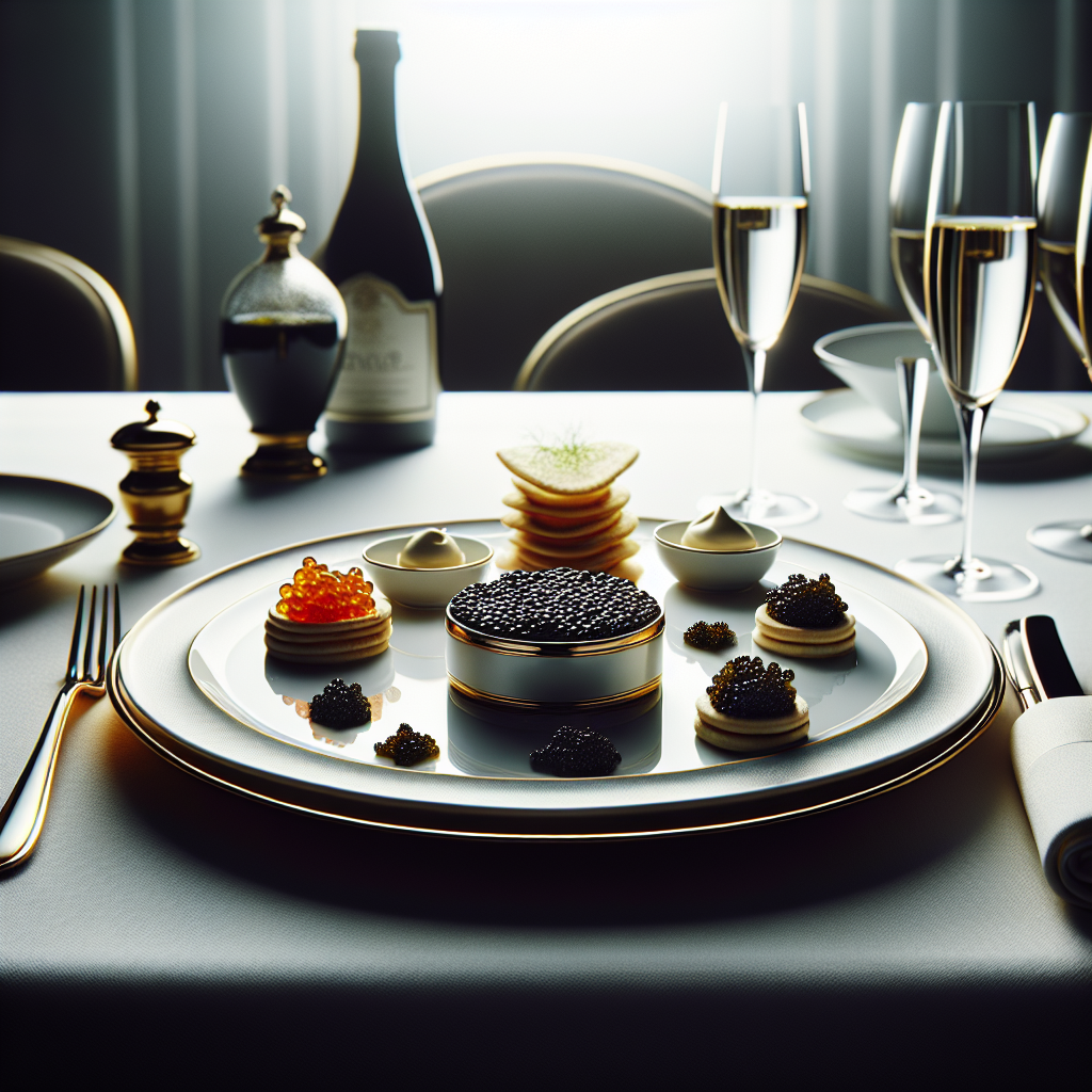 Grant Achatz: Molecular Innovation in Caviar Service - Sustainable caviar production showcasing modern aquaculture practices and environmental stewardship