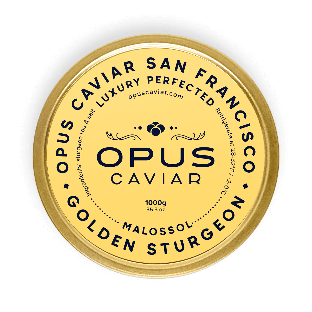 Golden Sturgeon by Opus Caviar