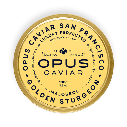 Golden Sturgeon by Opus Caviar