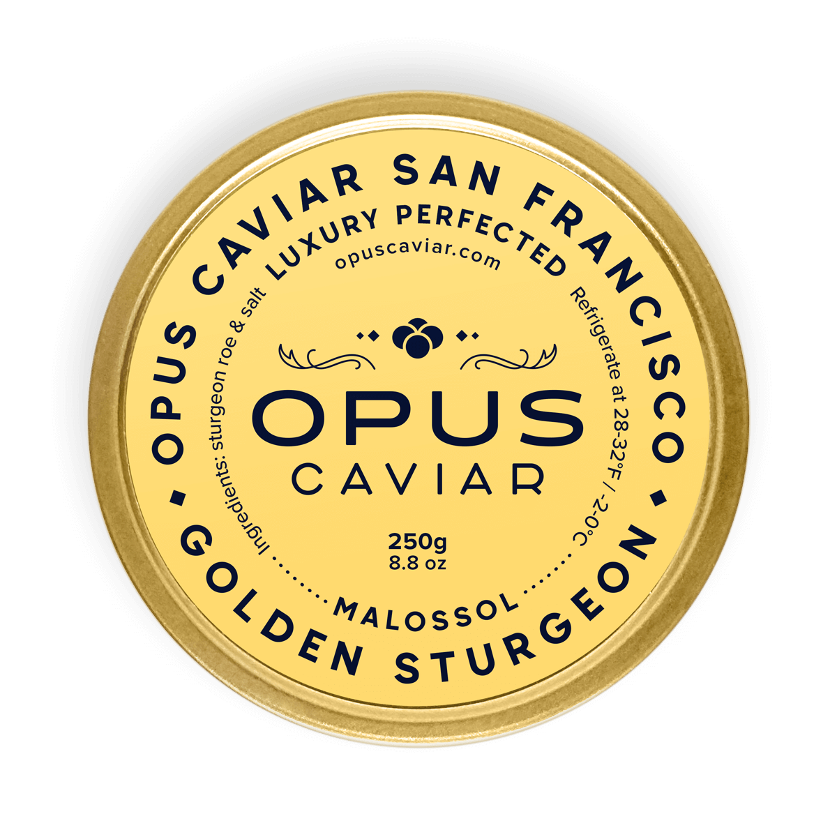 Golden Sturgeon by Opus Caviar