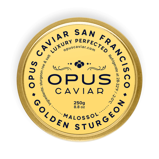 Golden Sturgeon by Opus Caviar