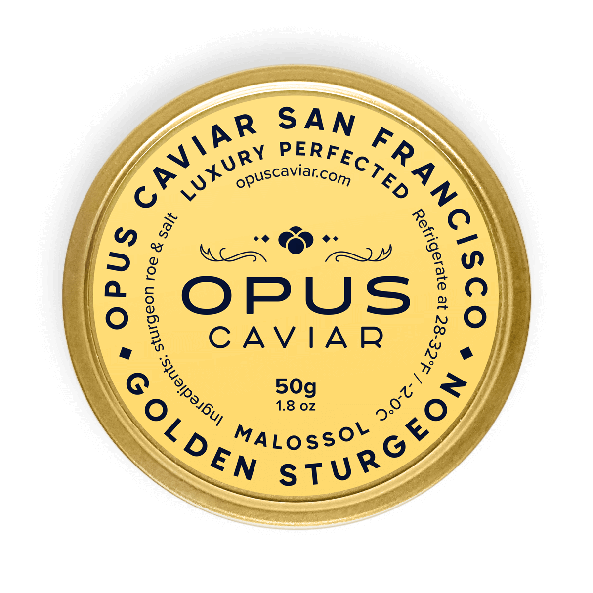 Golden Sturgeon by Opus Caviar