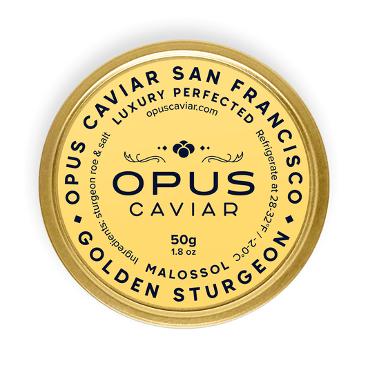 Golden Sturgeon by Opus Caviar